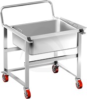 TROLLEY FOR BRATT PAN WITH CONTAINER