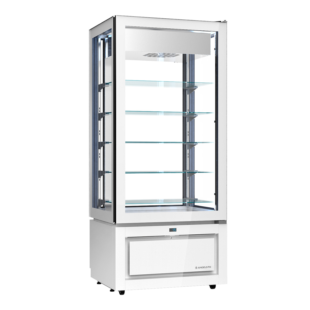 VETRINA VERTICALE REFRIGERATA -22 ÷ +5°C COLORE BIANCO