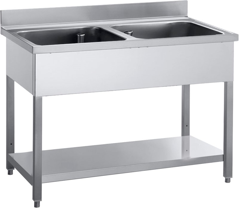 Double Bowl Sink 120
