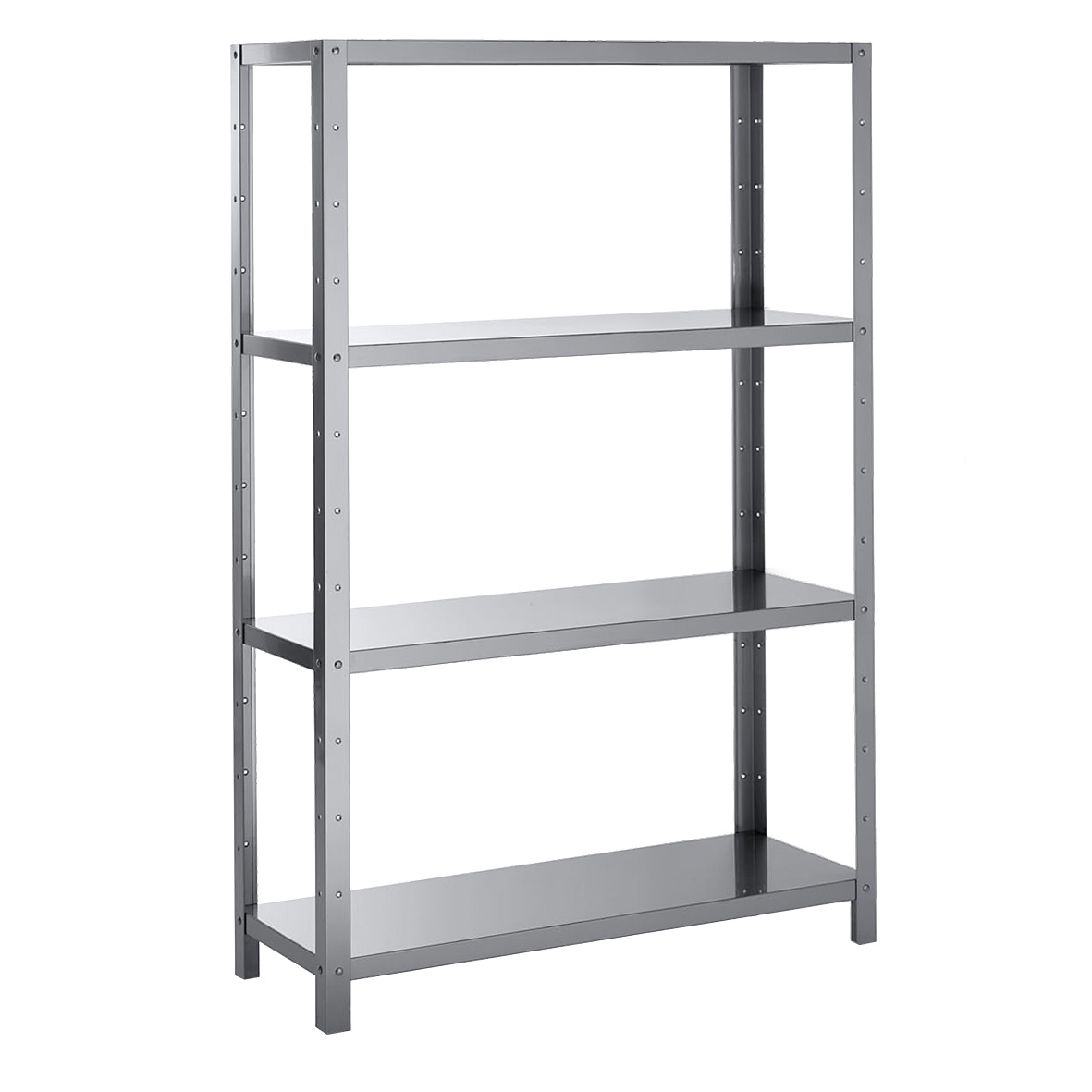 ESTANTE COMPLETO CON 4 REPISAS DE 120 CM