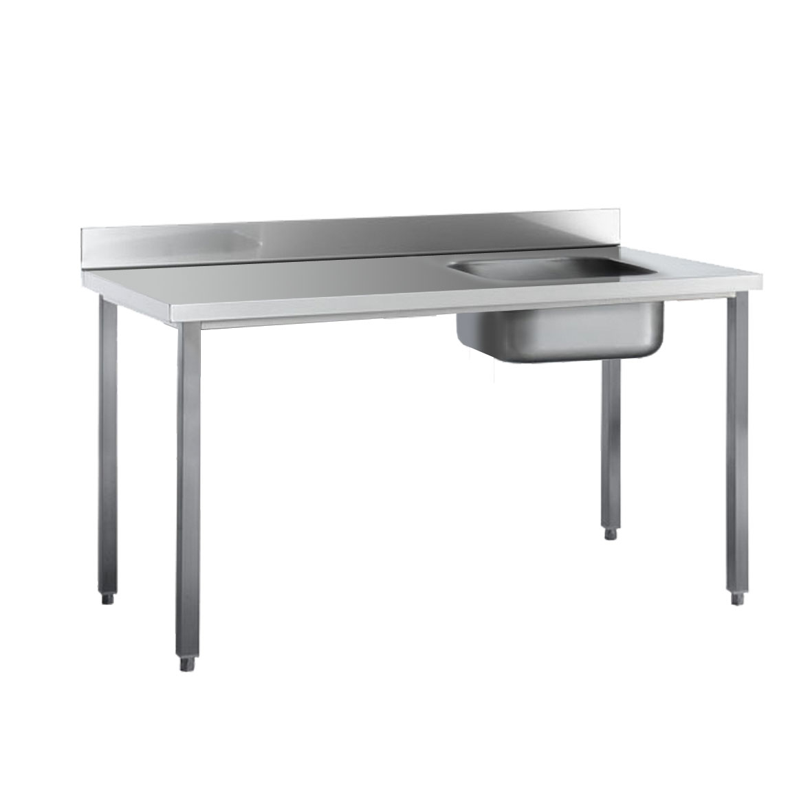 MESA CON PETO POSTERIOR SENO DERECHO 120 CM