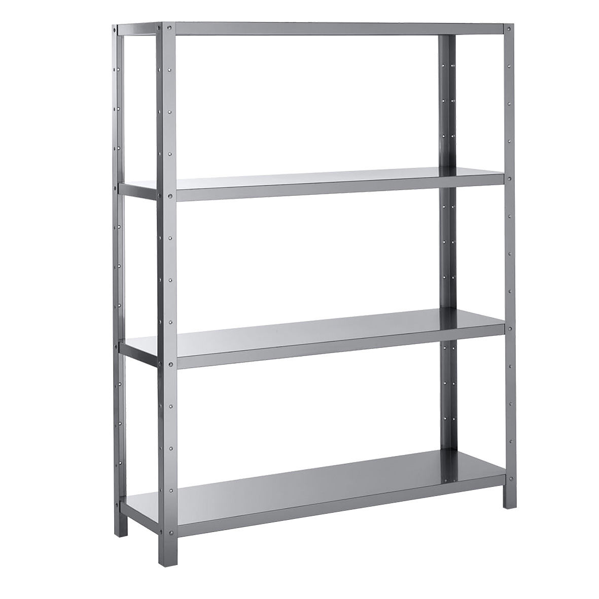 ESTANTE COMPLETO CON 4 REPISAS DE 140 CM