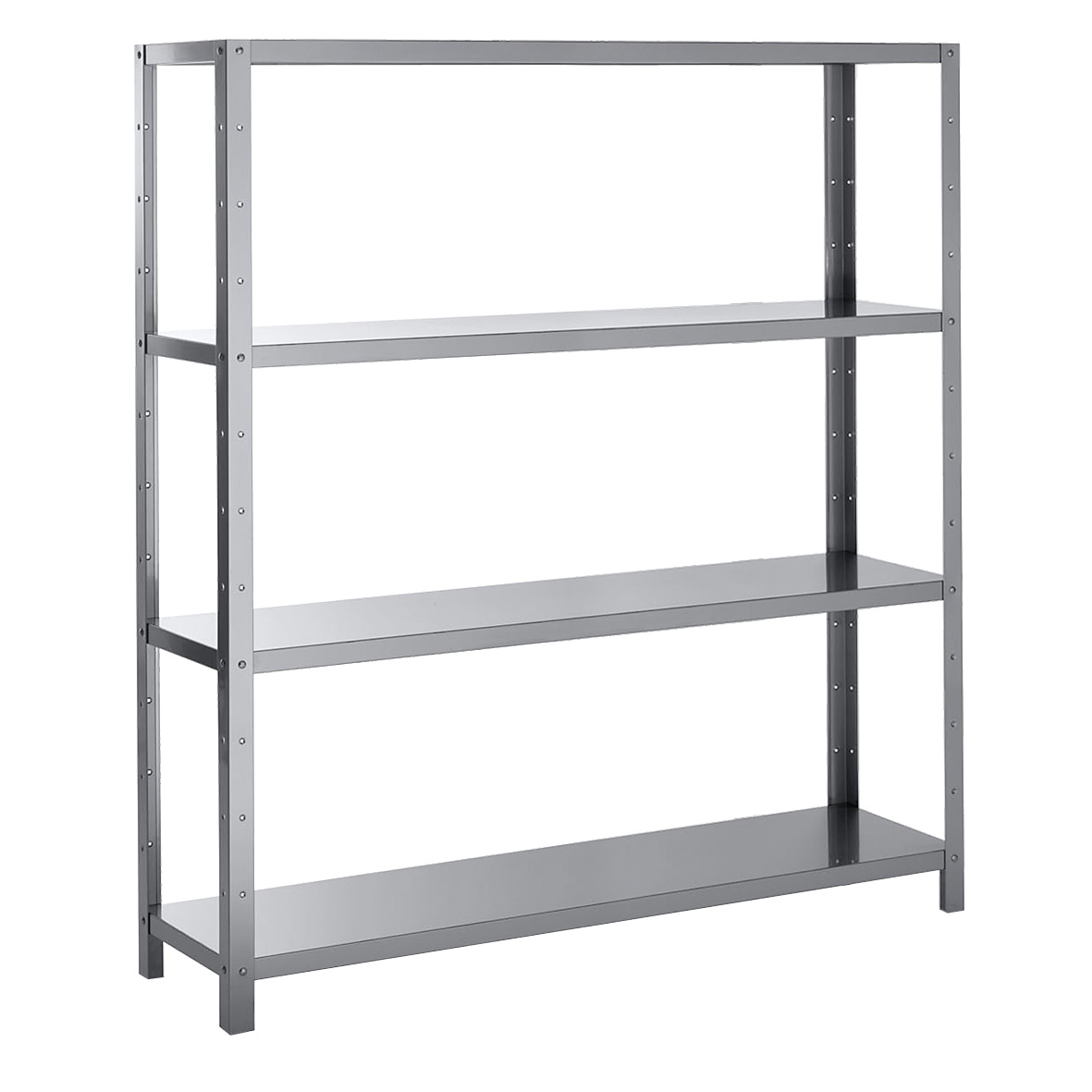 ESTANTE COMPLETO CON 4 REPISAS DE 160 CM