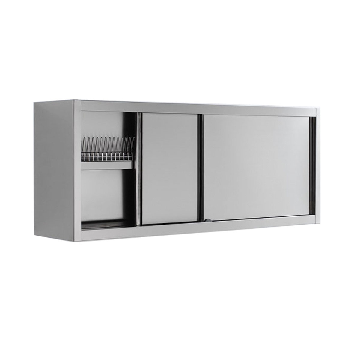 MUEBLE A PARED CON ESCURREPLATO CON PUERTAS CORRED