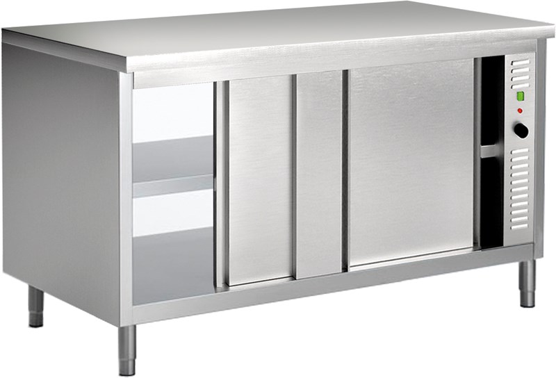 Electric hot cupboard double side 120x70 cm