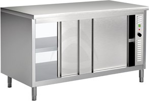 Electric hot cupboard double side 140x70 cm