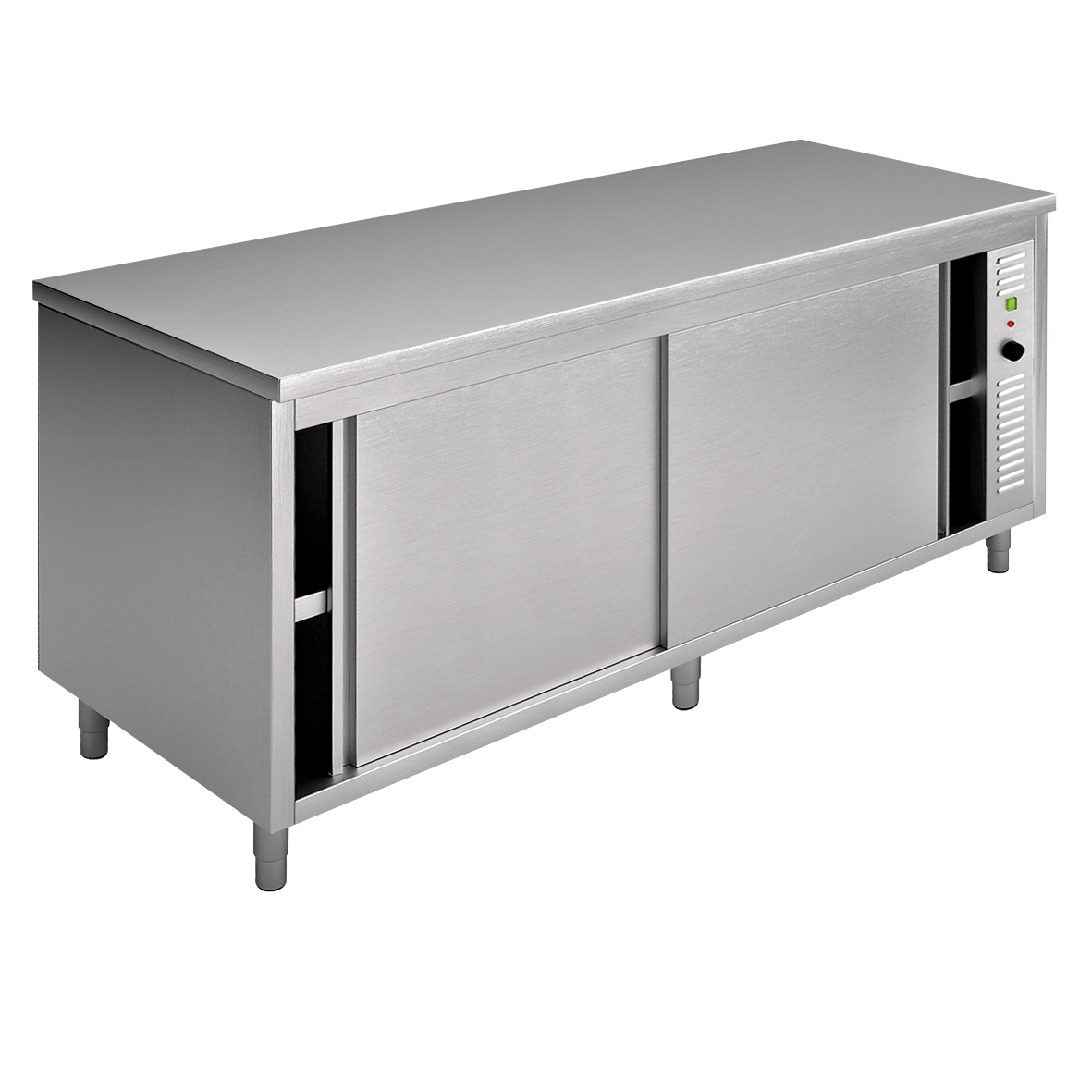 Electric hot cupboard 180x70 cm