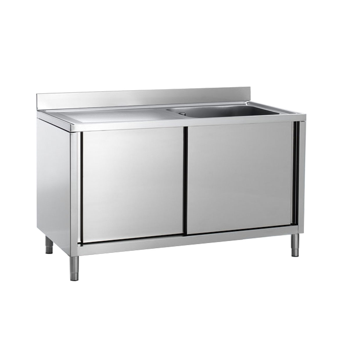 FREGADERO SOBRE ARMARIO 1 SENO CM 50X50X30H ESCURR