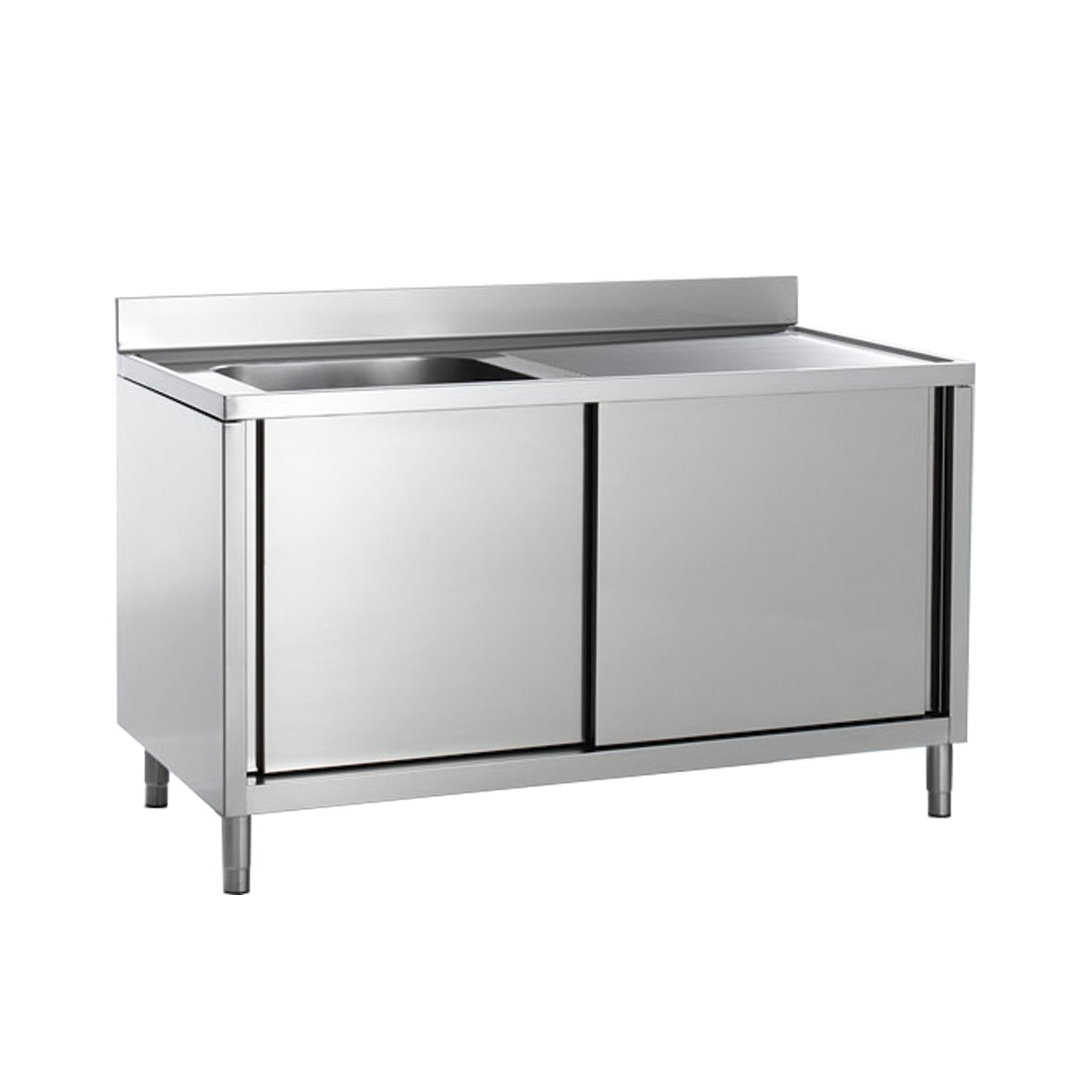 FREGADERO SOBRE ARMARIO 1 SENO CM 50X50X30H ESCURR