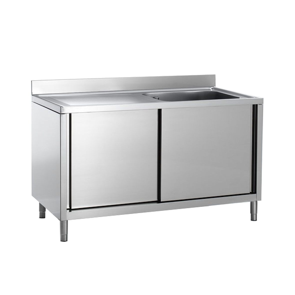 FREGADERO SOBRE ARMARIO 1 SENO CM 50X50X30H ESCURR