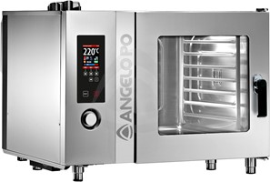 TOP ELECTRIC COMBI OVEN 8X GN 2/1 WITH RIGHT-HAND DOOR OPENING