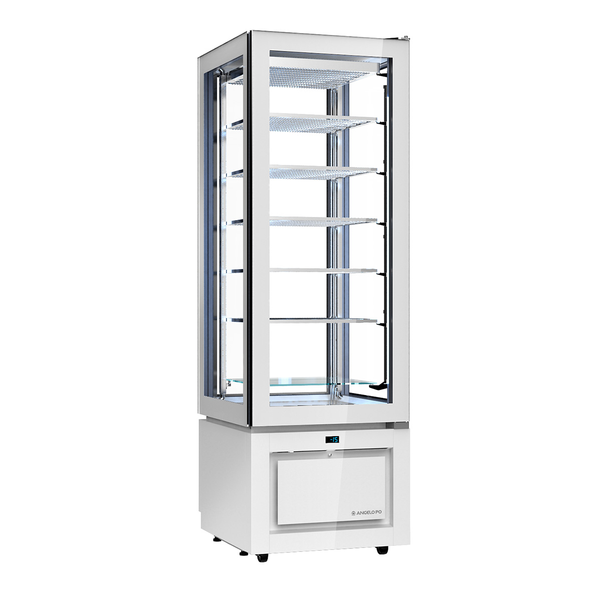 VETRINA VERTICALE REFRIGERATA -25 ÷ -15°C COLORE BIANCO