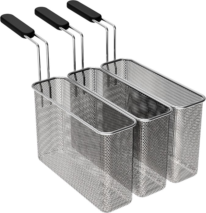 Divisori Per Cuocipasta In Acciaio Inox - Cestelli Per Cucinare 2 Paste Contemporaneamente - Foto 6