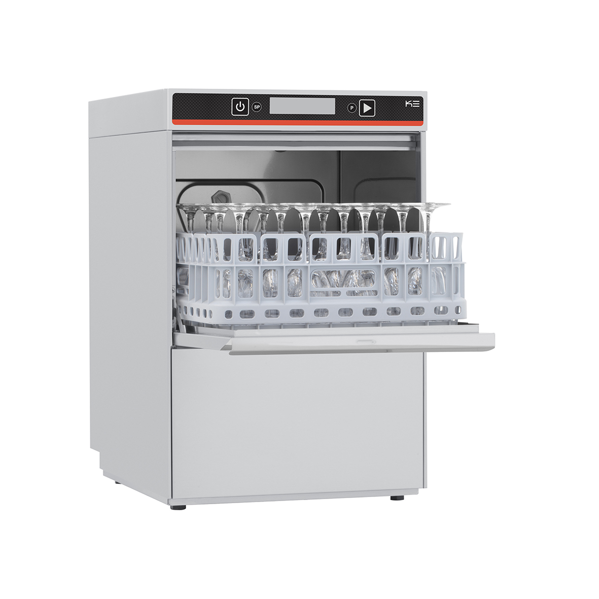 BUILT-IN GLASS WASHER 40 BASKETS/H BASKET 50x50 CM