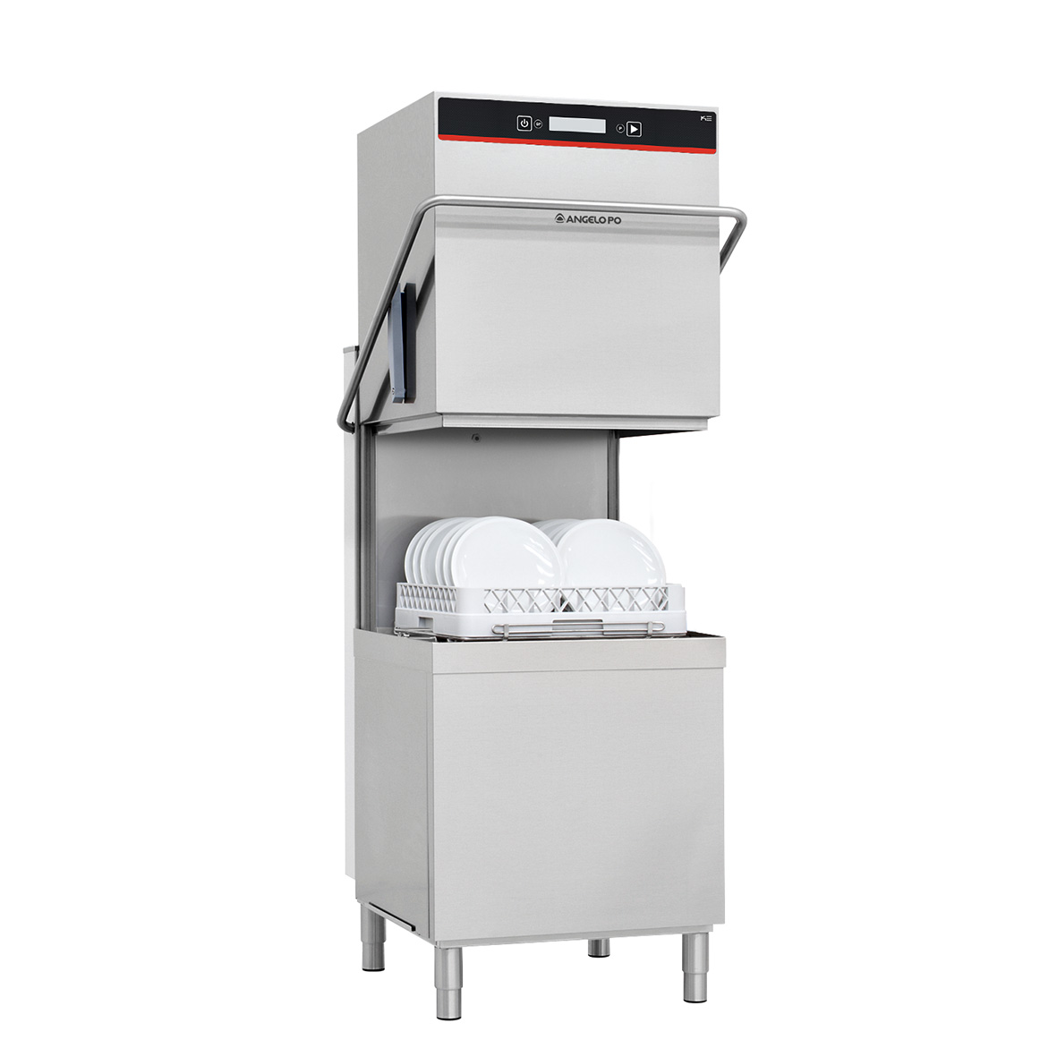 HOOD DISHWASHER 65 BASKETS/H 50x60 CM WITH SOFTENER
