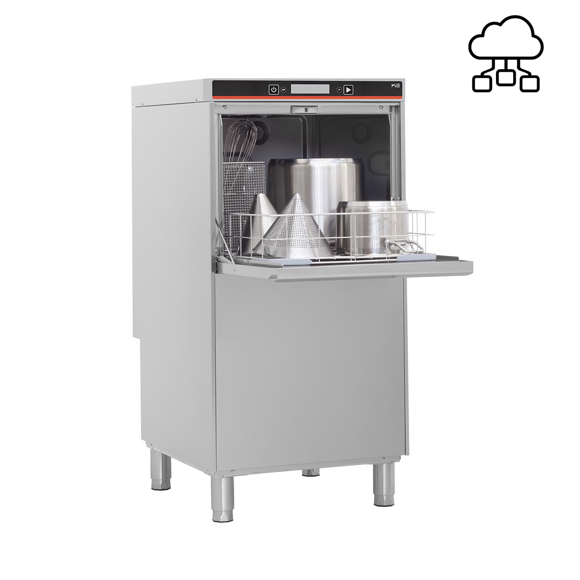 DISHWASHER 60 BASKETS/H BASKET 50x50 - 50x60 CM