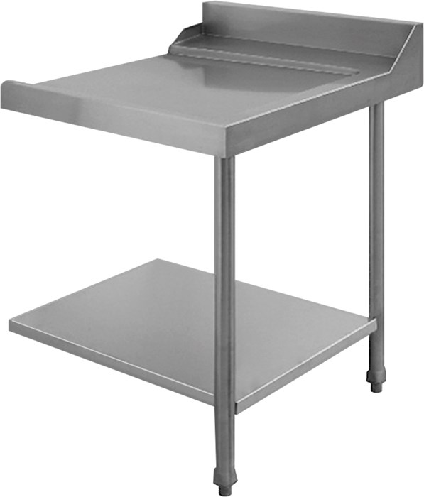RIGHT LOAD-UNLOAD TABLE WITH REAR SPLASHBACK