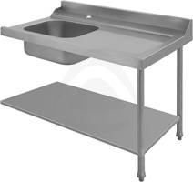 RIGHT SIDE PRE-WASH TABLE WITH BOWL