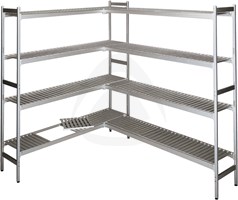 SHELVING FOR COLD ROOM 2 SIDES 123x123 CM