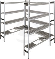 SHELVING FOR COLD ROOM 3 SIDES 163x203 CM