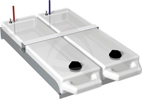 TANK KIT FOR COMBISTAR TOP OVEN ON CLOSED STAND/WORKTOP