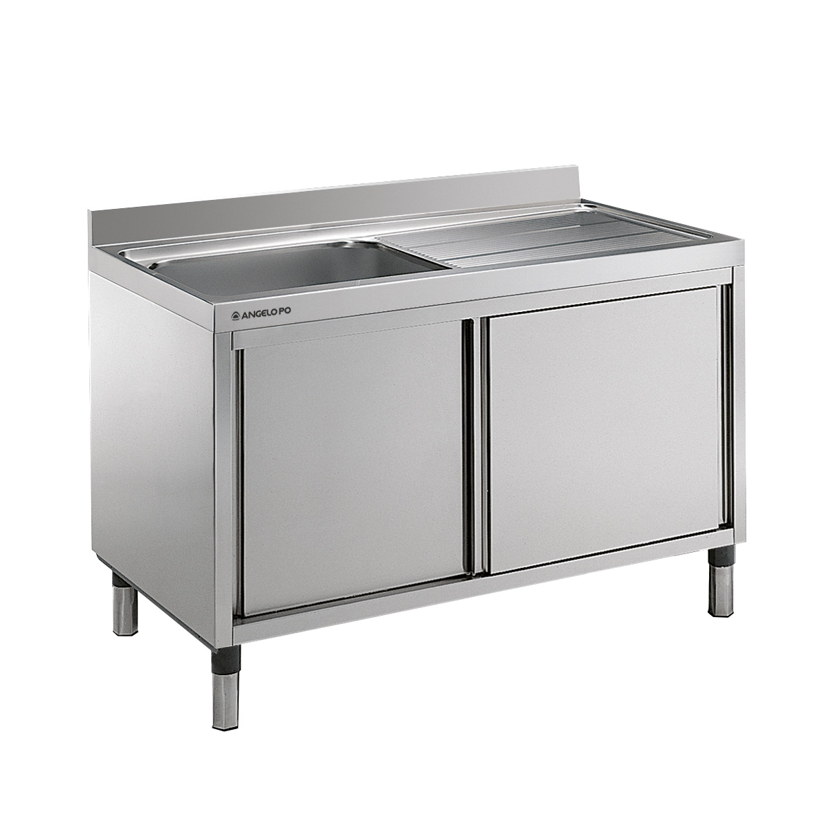 FREGADERO SOBRE ARMARIO 1 SENO CM 60X50X37.5H ESCU