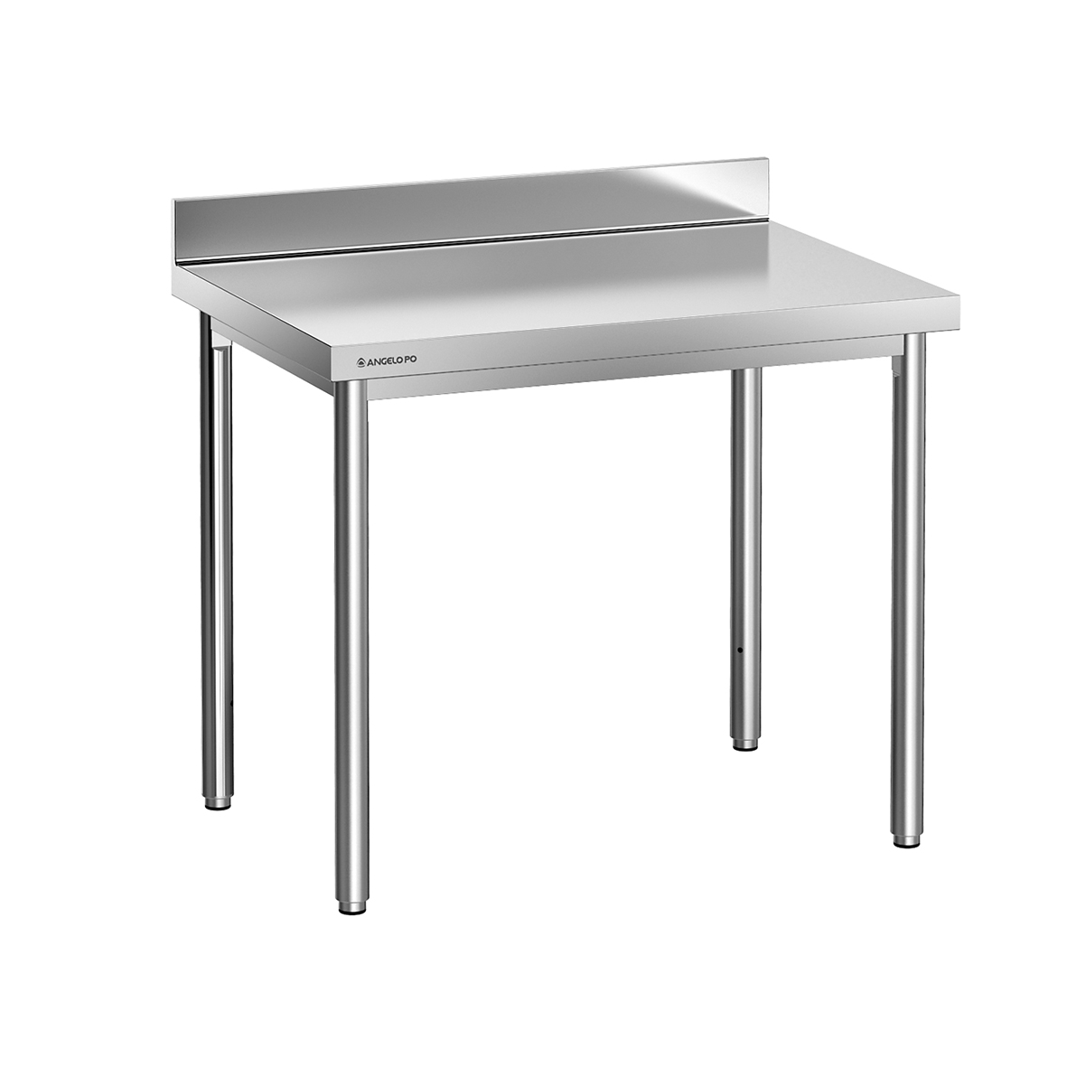 TAVOLO CON PIANO DI LAVORO E ALZATINA 100 CM