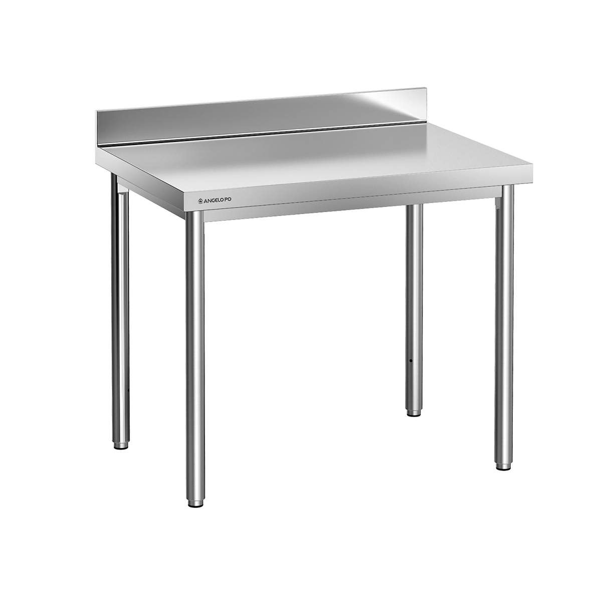 TAVOLO CON PIANO DI LAVORO E ALZATINA 110 CM