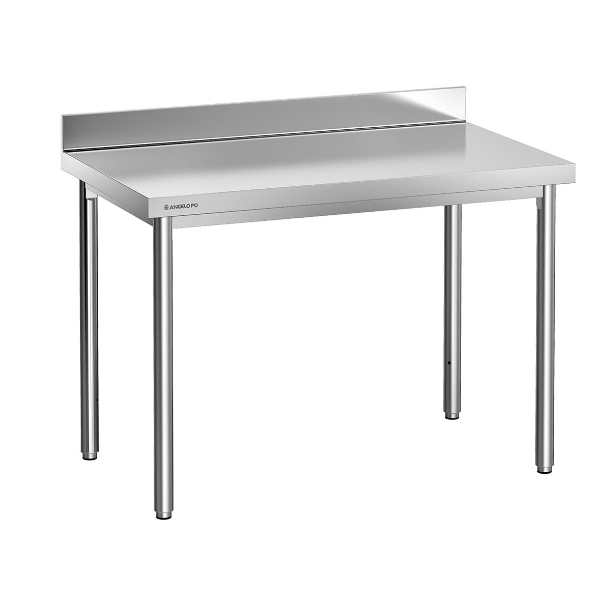 TAVOLO CON PIANO DI LAVORO E ALZATINA 120 CM