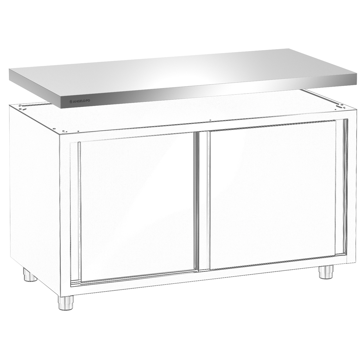 PIANO DI LAVORO 145 CM