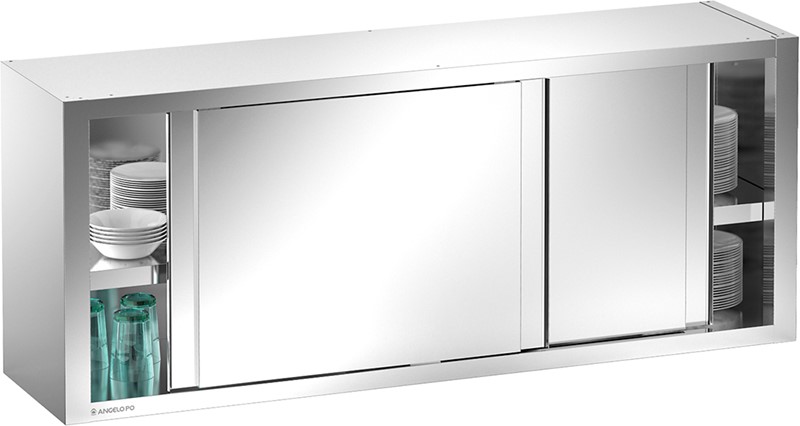 Wall mounted cabinet with sliding doors professional - m16pc