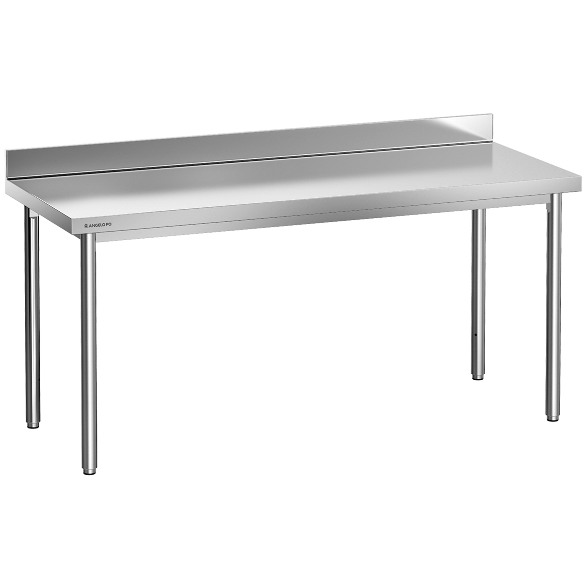 TAVOLO CON PIANO DI LAVORO E ALZATINA 180 CM