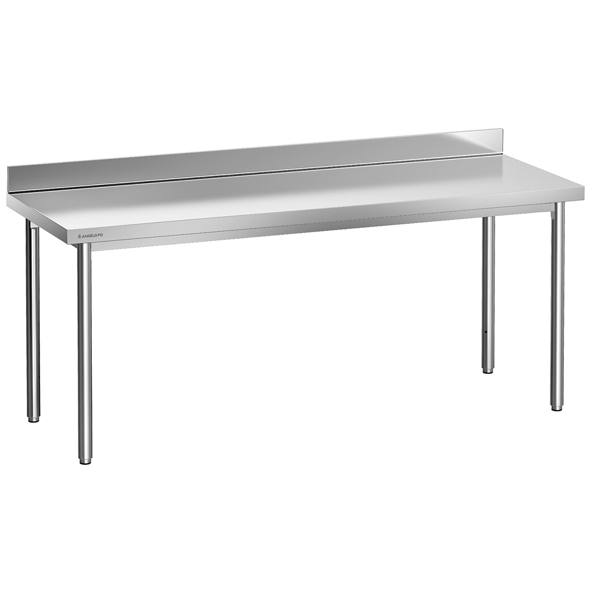 TAVOLO CON PIANO DI LAVORO E ALZATINA 200 CM