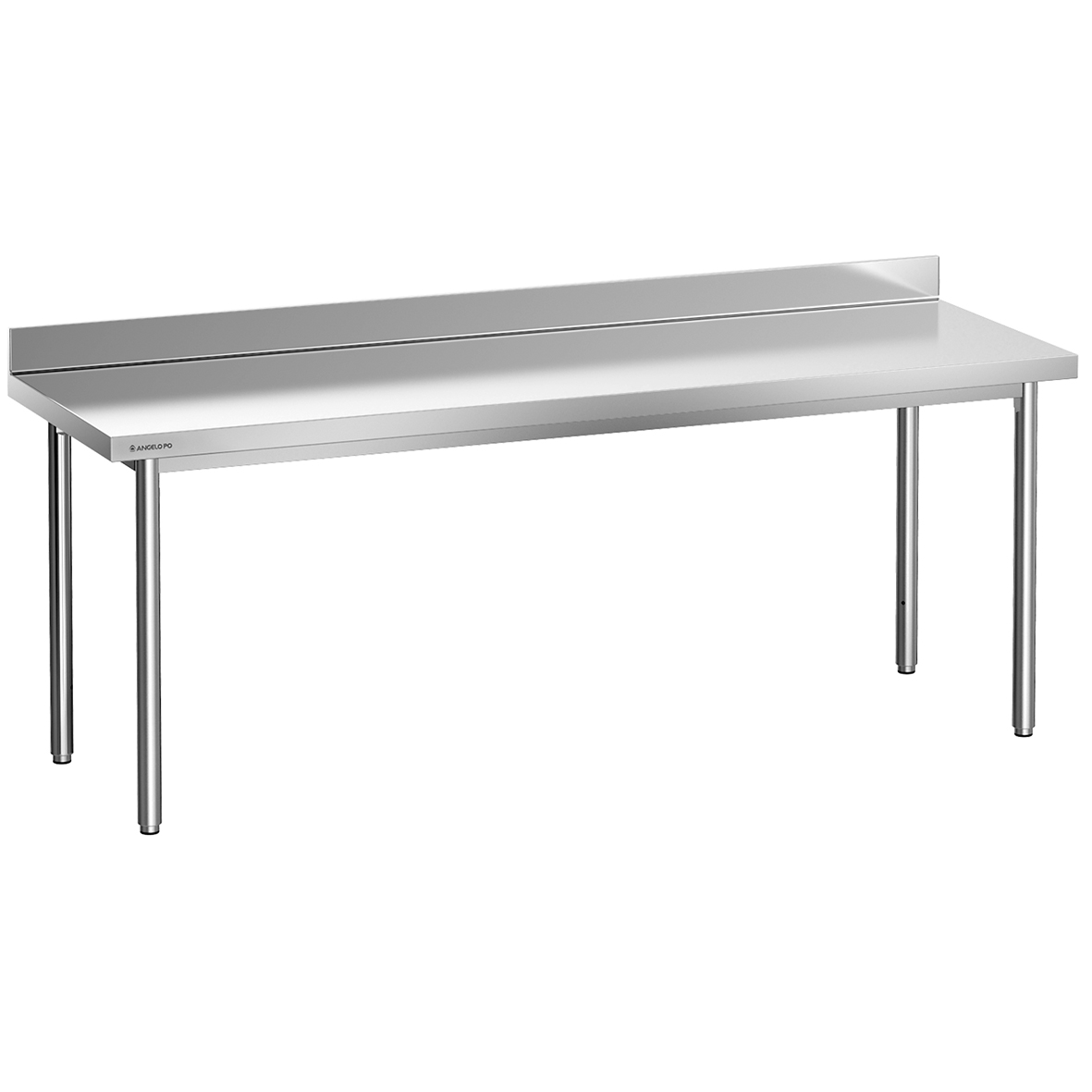 TAVOLO CON PIANO DI LAVORO E ALZATINA 230 CM