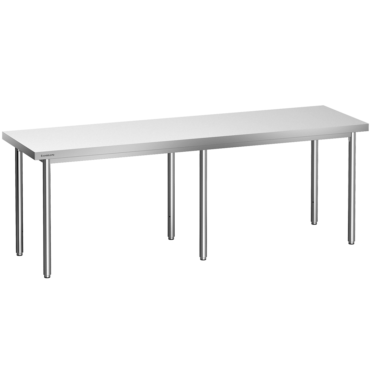 TAVOLO CON PIANO DI LAVORO 240 CM