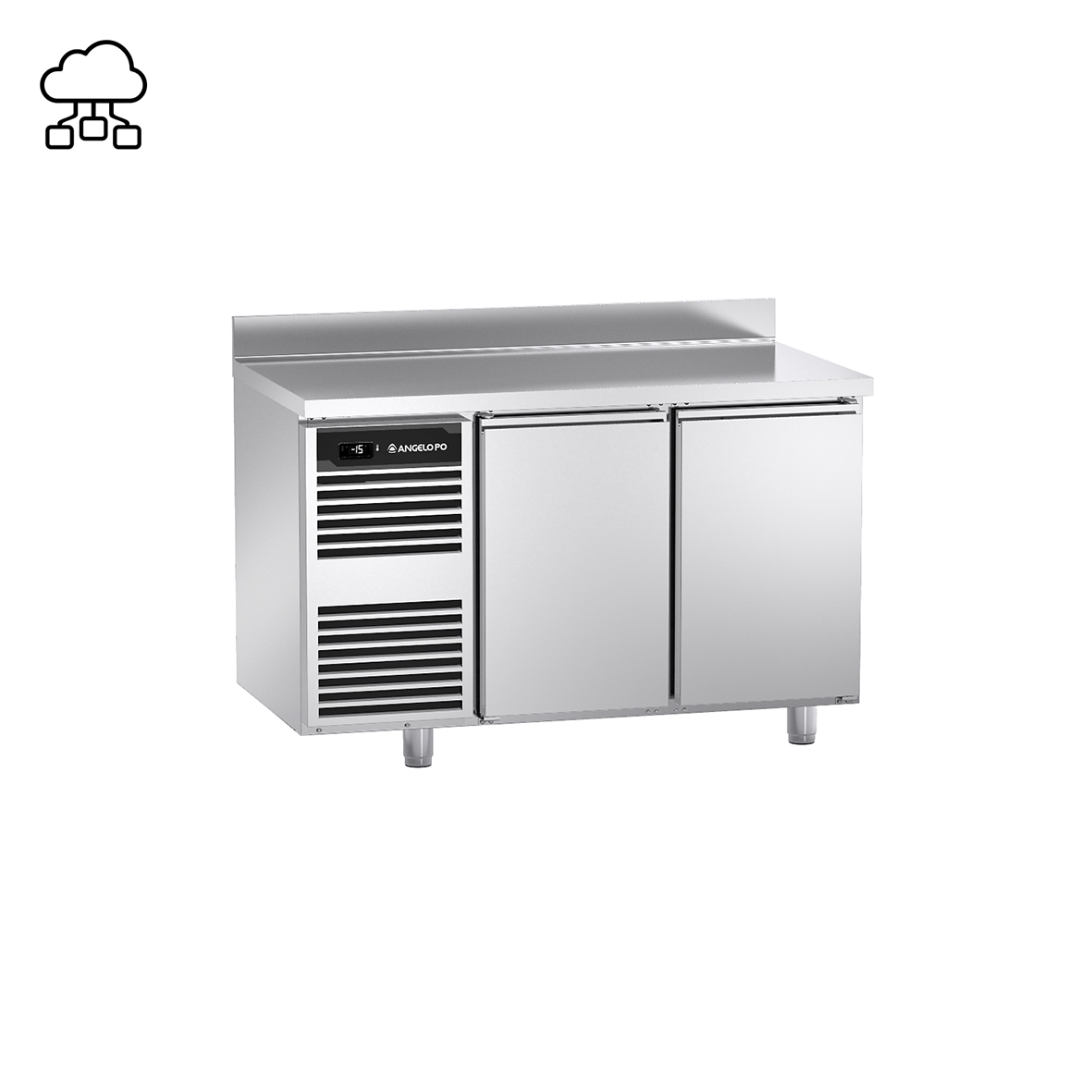 BASE REFRIGERATA -22°C ÷ -15°C PROFONDITA' 60 CM PIANO CON ALZATINA