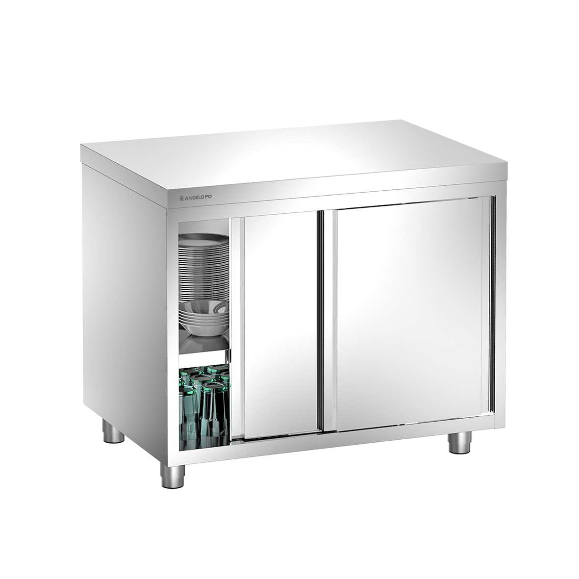 CUPBOARD WITH SLIDING DOORS