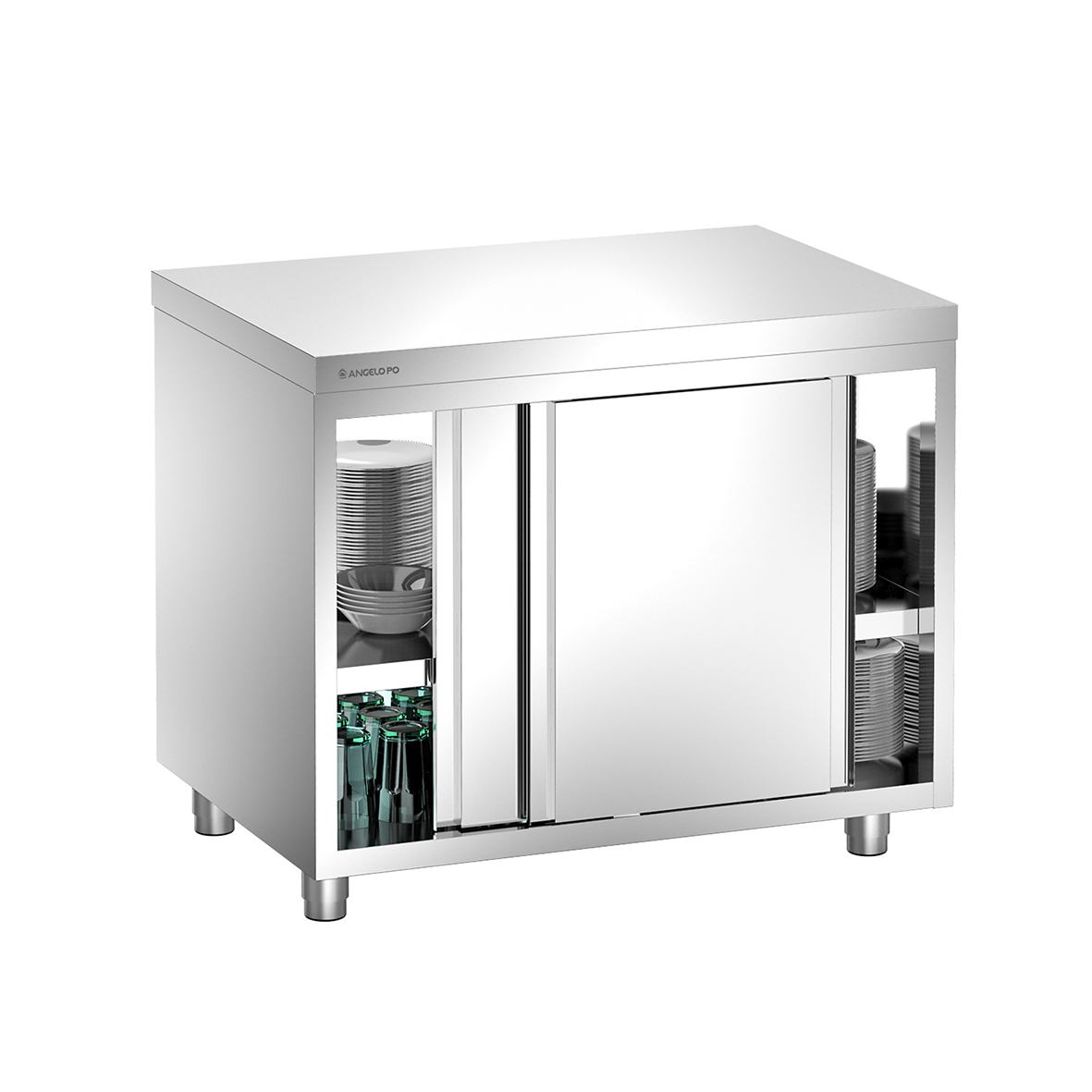 CUPBOARD BOTH SIDE SLIDING DOORS