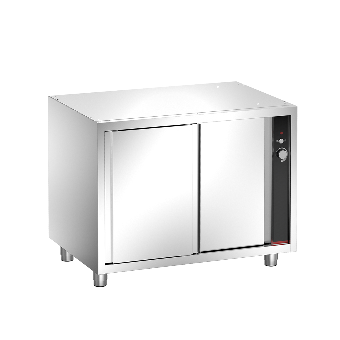 HEATED CUPBOARD WITHOUT WORKTOP SLIDING DOORS