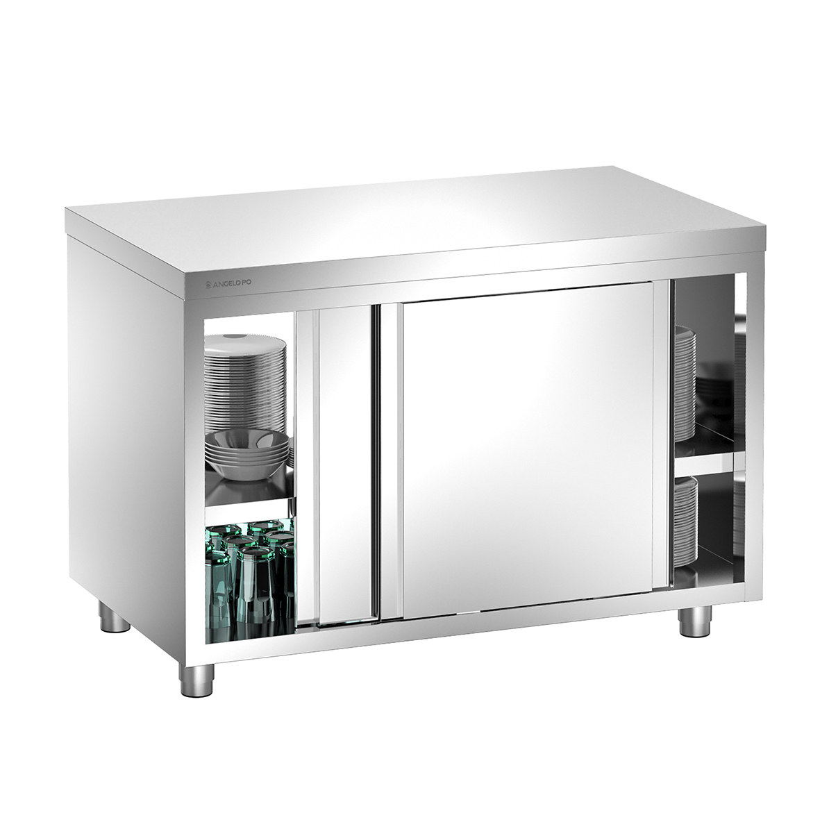 CUPBOARD BOTH SIDE SLIDING DOORS