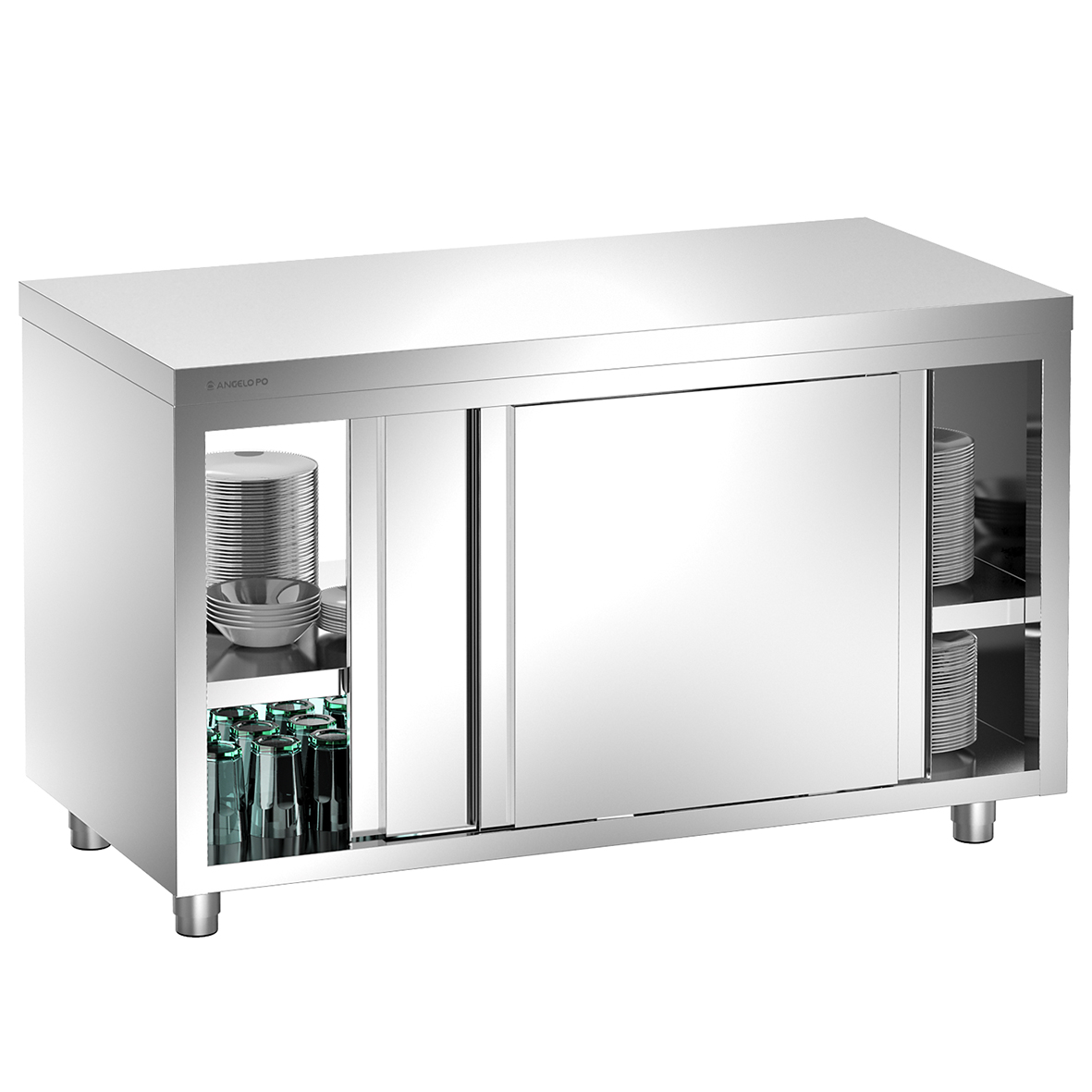 CUPBOARD BOTH SIDE SLIDING DOORS