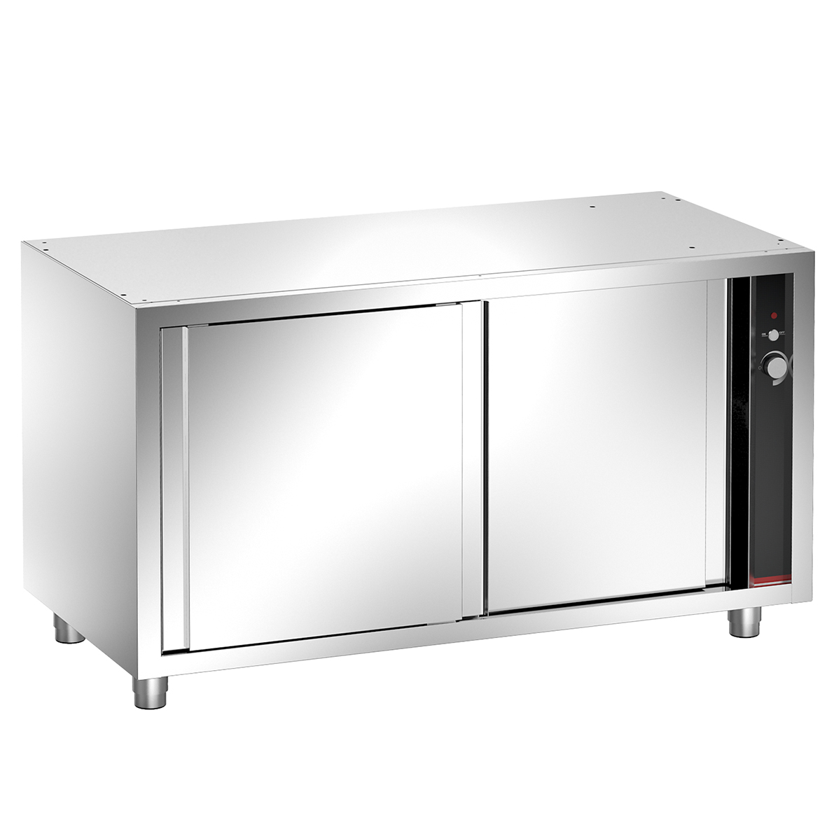 HEATED CUPBOARD WITHOUT WORKTOP SLIDING DOORS