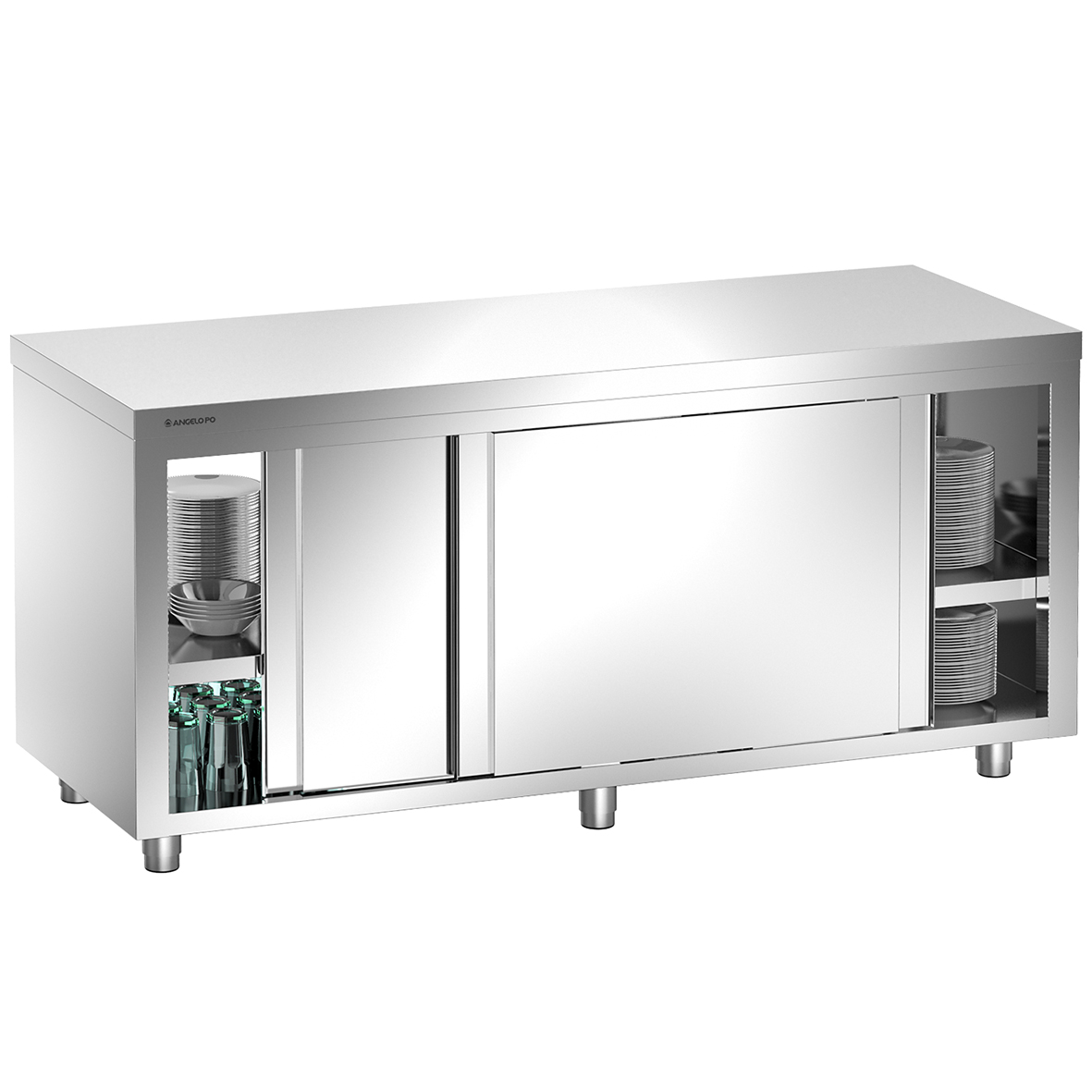 CUPBOARD BOTH SIDE SLIDING DOORS