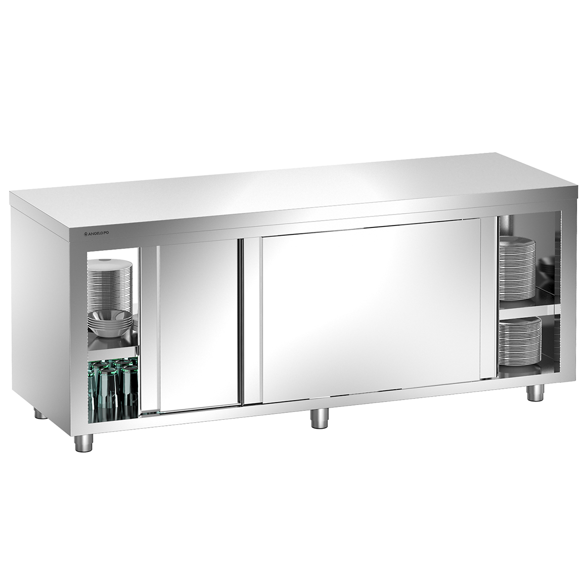 CUPBOARD BOTH SIDE SLIDING DOORS