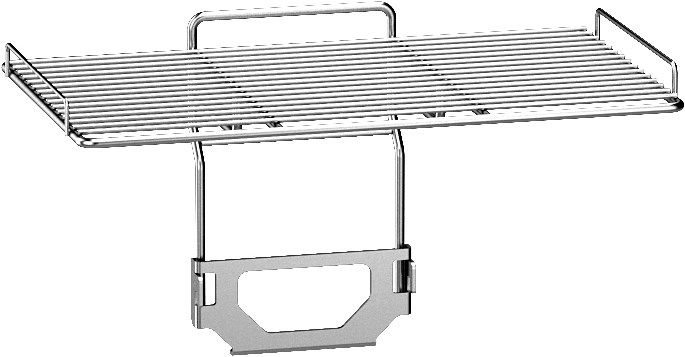 GRILLED SHELF FOR GAS GRILL