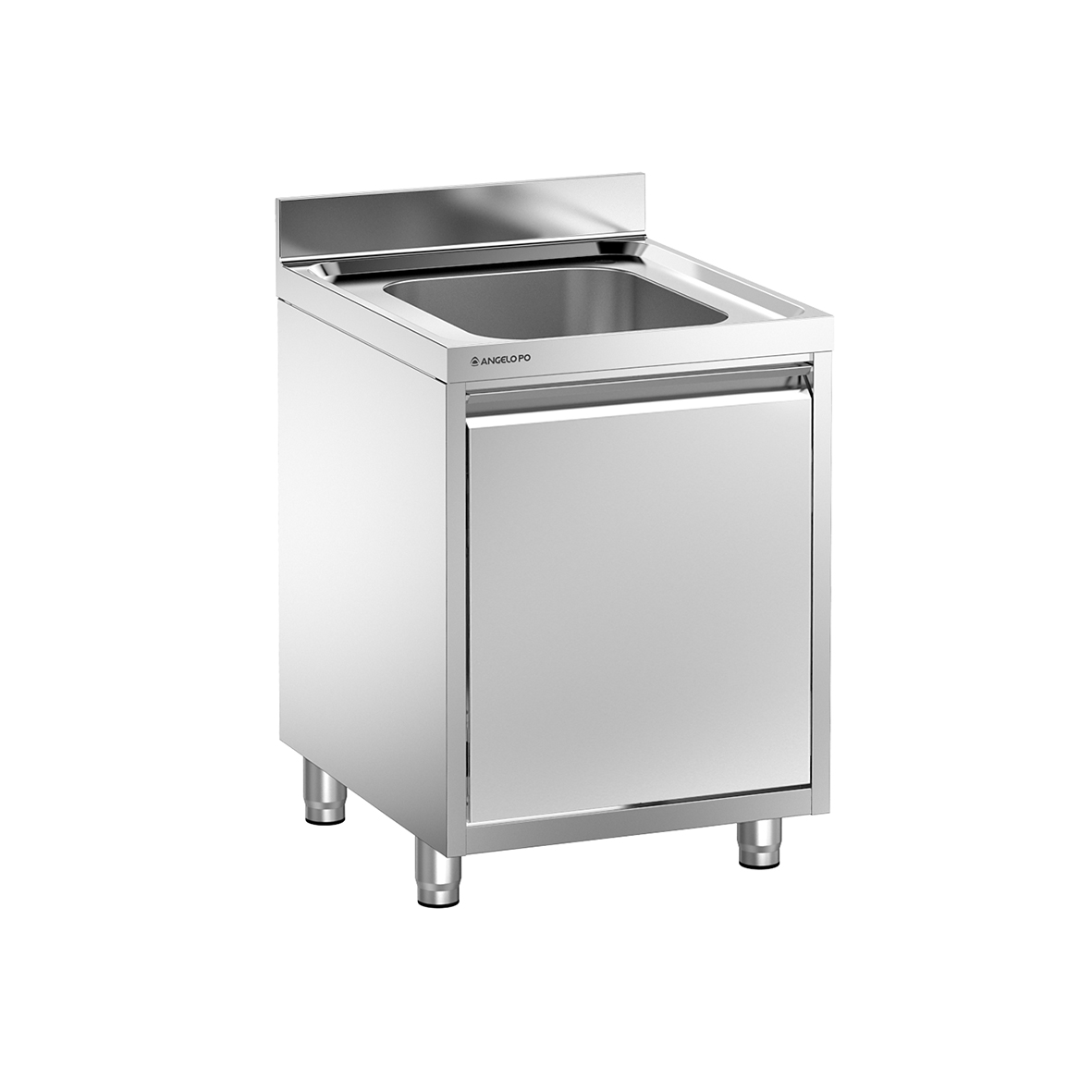 LAVELLO SU ARMADIO 1 VASCA CM 40X50X25H