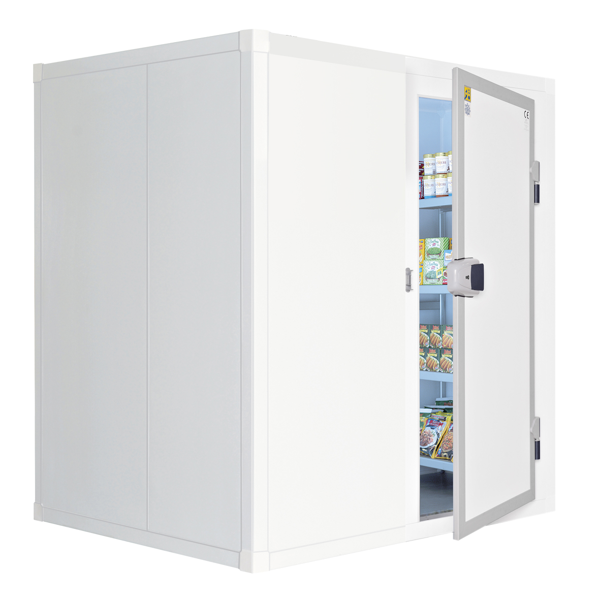 CHAMBRE FROIDE, ÉPAISSEUR DU PANNEAU 6 CM, HAUTEUR INTERIEURE 243 CM, 10 MC