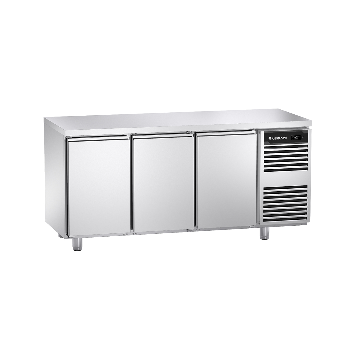 BASE REFRIGERATA -22°C ÷ -15°C PROFONDITA' 70 CM GN 1/1 CON PIANO