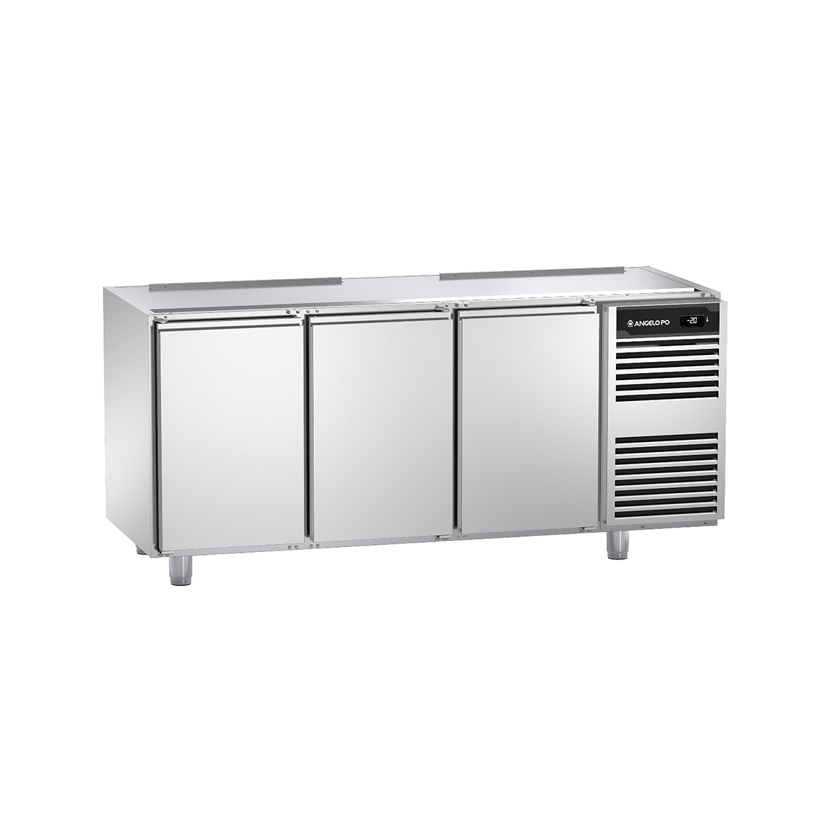 BASE REFRIGERATA -22°C ÷ -15°C PROFONDITA' 70 CM GN 1/1 SENZA PIANO