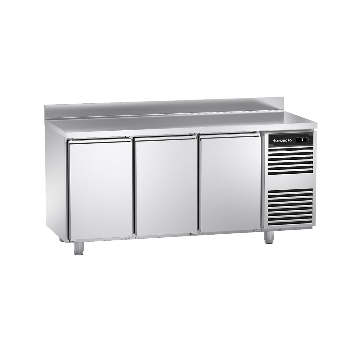 BASE REFRIGERATA -2°C ÷ +10°C PROFONDITA' 60 CM PIANO CON ALZATINA